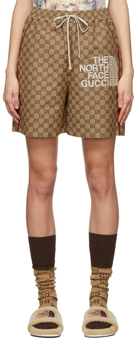 gucci shorts north face